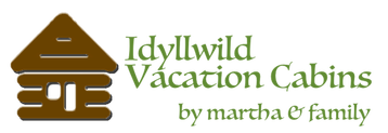 Idyllwild Vacation Rentals and Cabins Logo